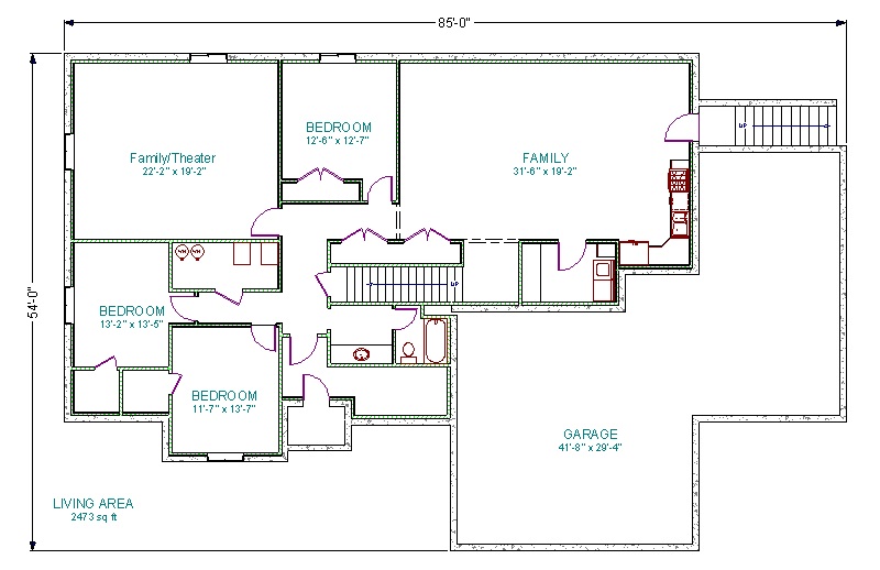 Basement Floor Plan