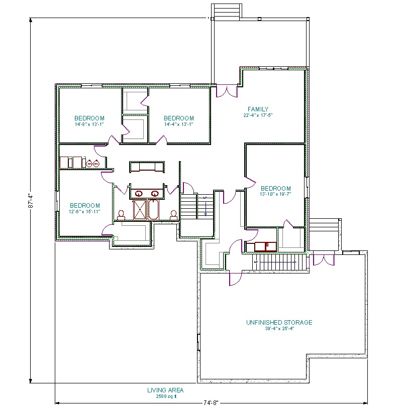 Basement Floor Plan