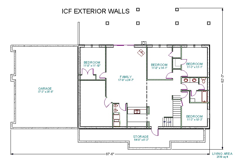 Basement Floor Plan