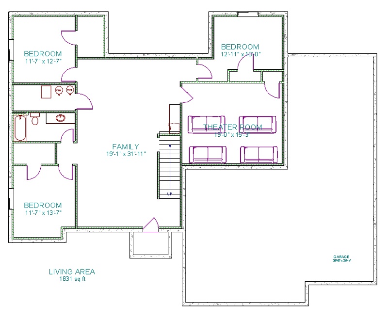 Basement Floor Plan