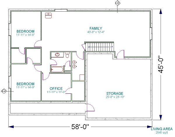 Basement Floor Plan