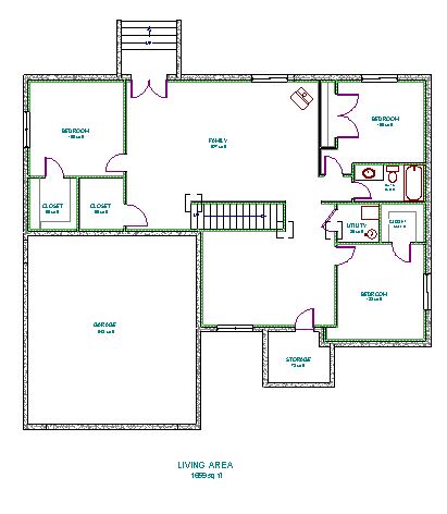 Basement Floor Plan