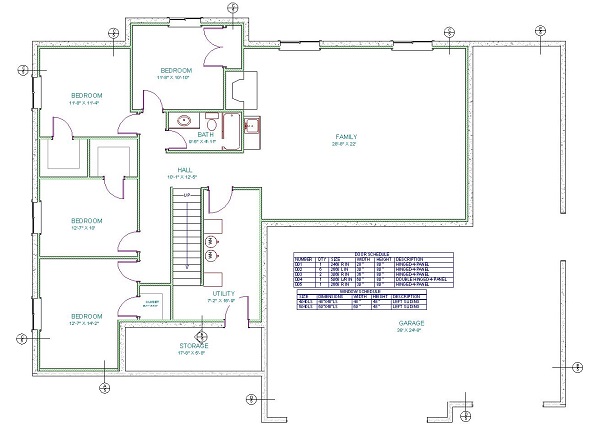 Basement Floor Plan