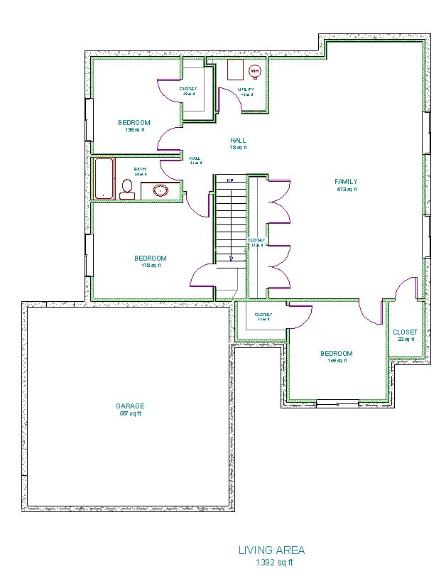 Basement Floor Plan