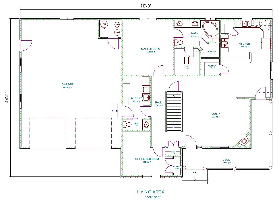 Plan 5003.00 Crookston Designs