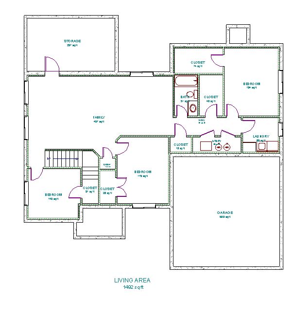 Basement Floor Plan